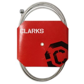 Clarks Mountain Bike Brake Wire - Silver/Red, 200 cm