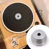 sdroceRyaM 45 RPM Record Adapter for 7 Inch Vinyl Turntables