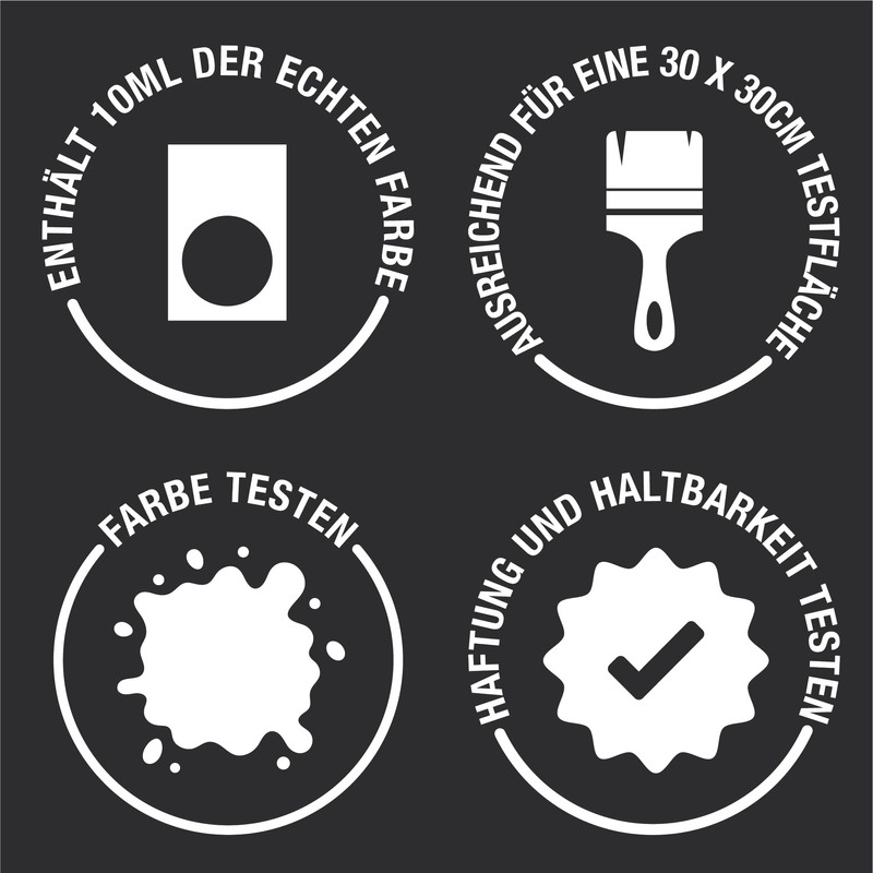 Rust-Oleum Küchenschränke Testerbox - Ruhige Neutraltöne - Hochglanz