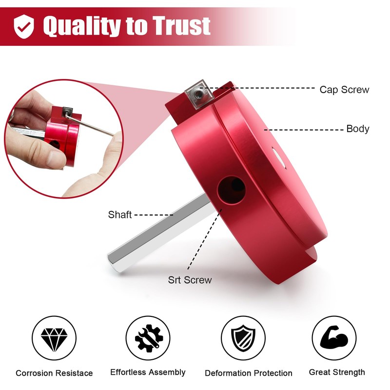 PVC Pipe Reamer, 6 Piece Plastic PVC Pipe Fitting Saver