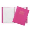 Janrax A4 Pink Flexible Cover 60 Pocket Display Book -