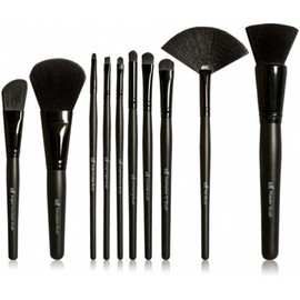 e.l.f. e.l.f. 19-Piece Makeup Brush Set & Roll, 19 Makeup Brushes For All Your Needs From Foundation To Eyeshadow, Made With Synthetic, Cruelty-free Bristles