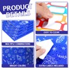 Harloon 24 Pcs Privacy Boards for Student Desk Dividers for