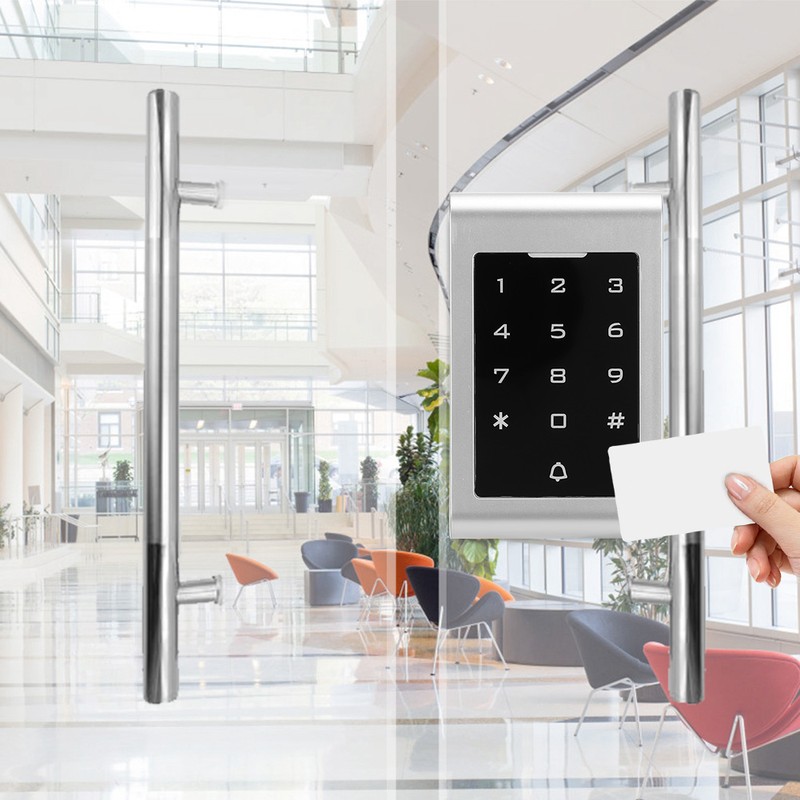 125KHZ RFID Door Opener 2000 Users Wiegand26 Card Password Security
