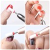 Homeet 10Pcs Ceramic Nail Drill Bits Attachments Professional Nail Cutter