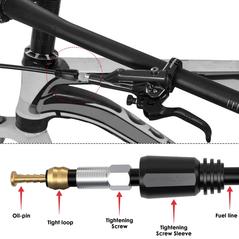Olive and Barb Insert 10 Set Bike Hydraulic Disc Brake