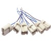 YODAVE Pack of 6 G9 lamp sockets, VDE socket, lamp