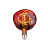 AMZStone Oversized Large Mouth-Blown LED Light Bulb,6W E27 Copper-Tinted Huge