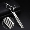 6/6.5 Inch Professional Hair Scissors, Hairdressing Hair Thinning Scissors (6-Inch
