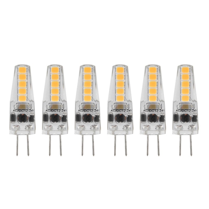 10pcs G4 LED Bulbs 2W Bi Pin Base Dimmable Bulbs