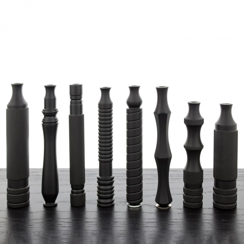 West Coast Shaving Midnight Collection Stainless Steel Black Razor Handle