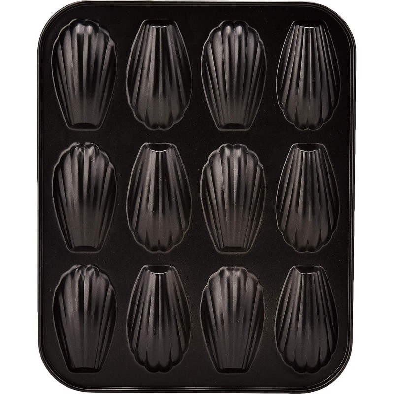 Ibili 820502 – Backform Muffins 12 Eiswürfel Moka Schwarz -