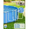 MONMEE 5 Pack Solar Pool Cover Holder, Adjustable Solar Cover