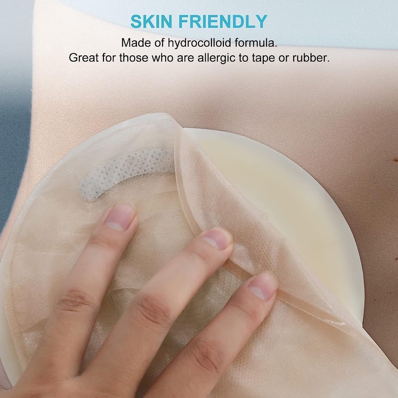 30 Pcs Ostomy Barrier Strips | Elastic Barrier Tape for