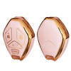 QIXIUBIA For Mitsubishi Key Fob Cover Smart Key Shell with