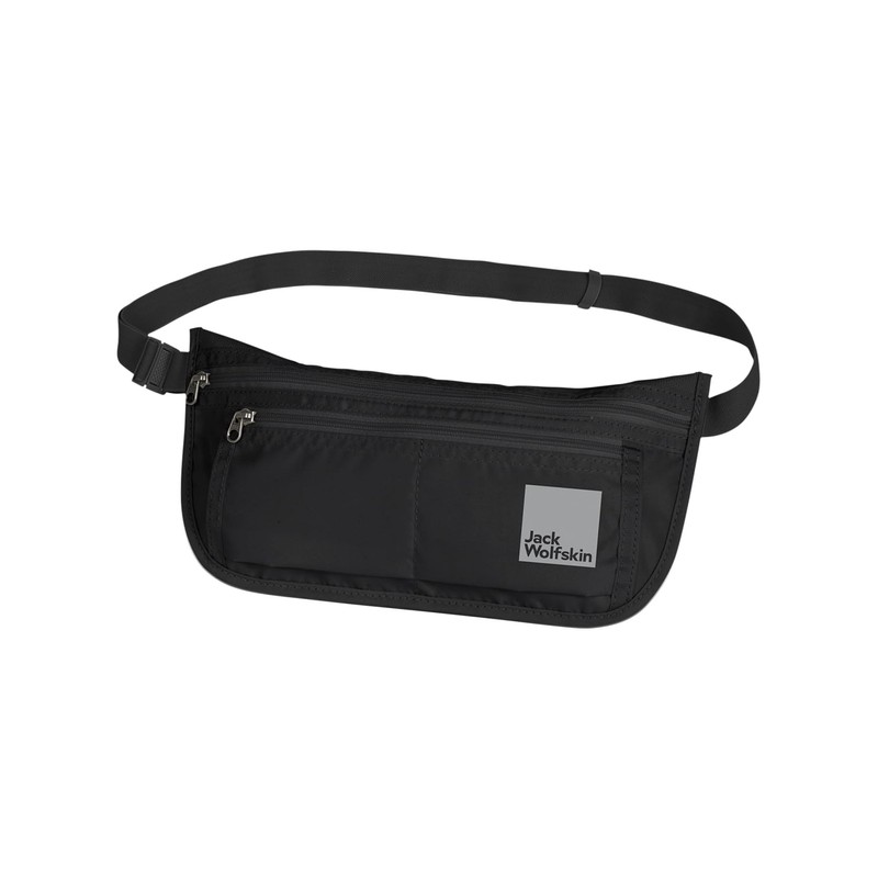 Jack Wolfskin Unisex Document Belt DE Luxe Hip Belt, Black,