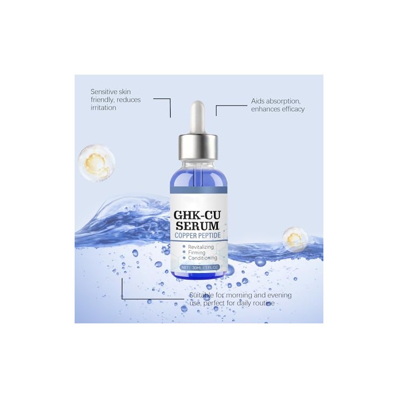 Sérum Facial Con Péptidos De Cobre — Copper Peptide Face