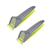 2 Pack Garlic Press Crusher Professional Garlic Mincer and Grinder