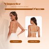 Low Back Bra for Women-Seamless Invisiable Backless Bras-Lightly Lined No