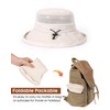 FURTALK Wide Brim Sun Hat with Ponytail Hole for Women