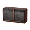 Hermes 5901130483075 Airtight Socket Double Z/U 16A IP44 Brown GNT