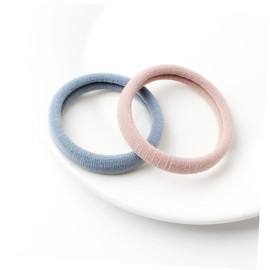 Minkissy 50pcs Elastic Hair Ties High Elasticity Ponytail Holders for Women Random Colors for Everyday Wear and Stylish