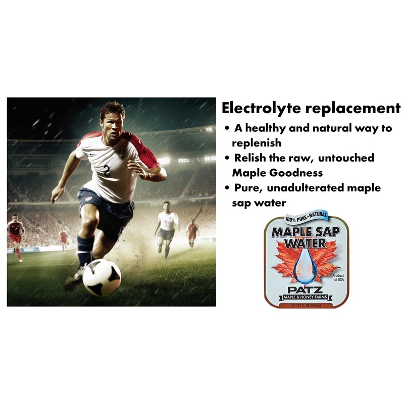 Patz Pure Maple Sap Water - 32oz - Wisconsin Tree-Tapped