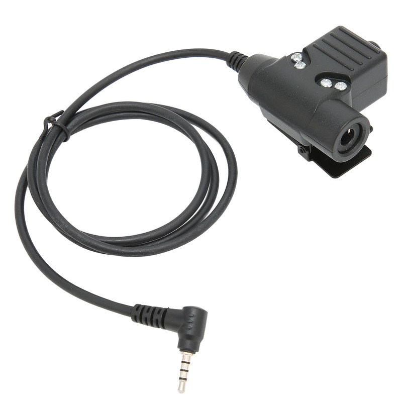7.1mm Telescopic Throat Microphone Earpiece U94 PTT Suitable for Yaese