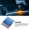 Spiral Mill Bit CNC Router Kit Carbide Tungsten Steel End