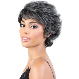 Sh Brenda Human Hair Wig by Motown Tress in 34, Cap Size: Average, Length: Short