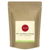 Quertee Sencha Green Organic Tea "Cranberry Orange" Organic Tea with