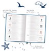 TRÖTSCH - Taschenkalender A6 Soft Touch Maritim 2026: Soft Touch