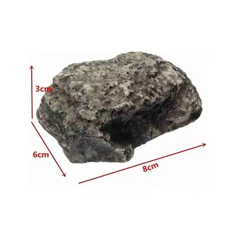 Estuchelandia Caja Piedra Falsa Dinero Llave Oculta Roca Patio Jardin