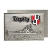 Battleship Tirpitz (Ship Plaque), Metal