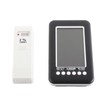 CJ3316RF 4in Thermometer with Clock Function Indoor Outdoor Digital Wireless