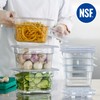 CURTA 6-Pack 1/6 Size 4" Deep NSF Polycarbonate Food Pans