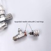 BASE WAVE 2 pcs of Needle valves with Bubble Counter
