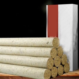 YUYTE 10pcs Moxa Sticks, Pure Moxa Roll for Mild Moxibus Moxa Sticks, Moxa Sticks High Penetration Moxibustion Healing Treatment Moxa Rolls Stick Set