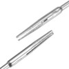 sourcing map 2.35mm Shank Split Tapered Straight Mandrel Sandpaper Holder