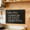 Hanging Chalkboard 12x16 Inch Double-Sided Chalkboard Sign Decorative Blackboard Wall