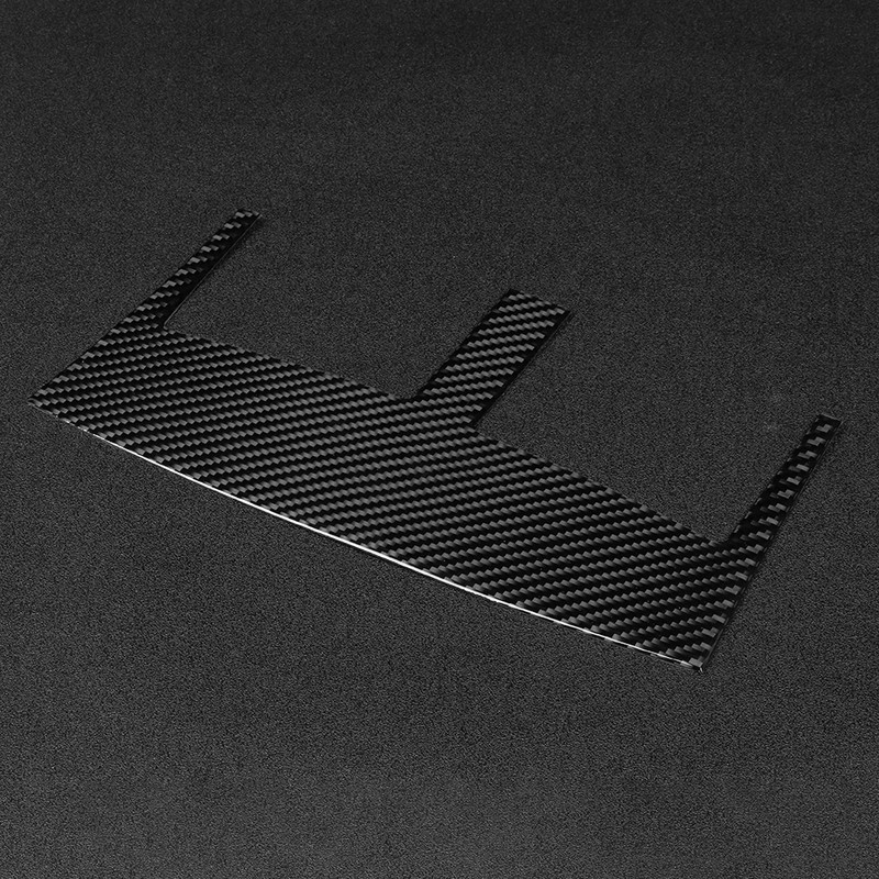 Carbon Fiber Central Control Air Vent Trim Decor Sticker Fits