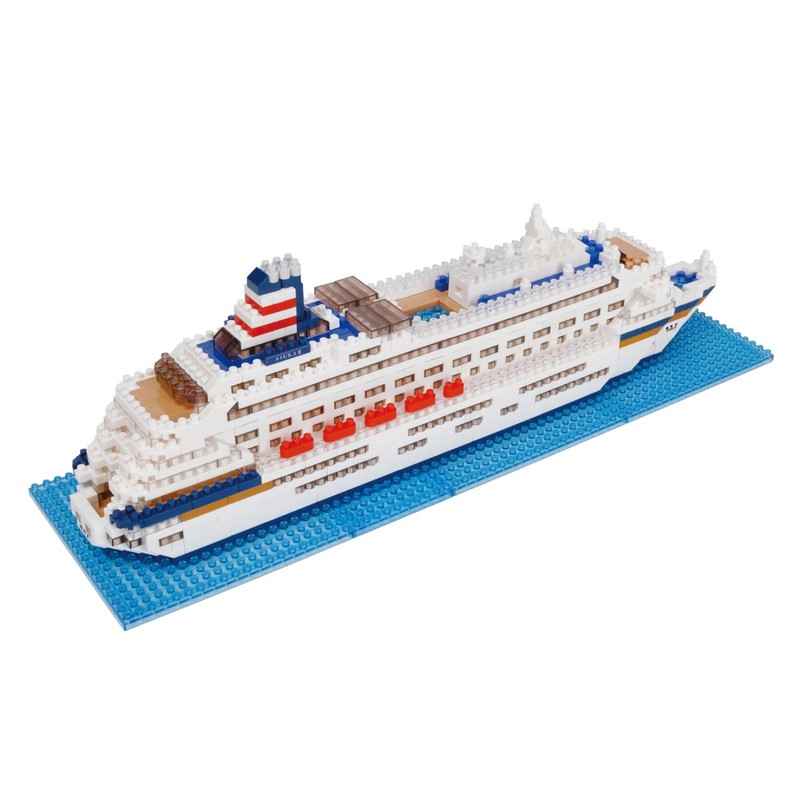 nanoblock - World Famous - M.S.飛鳥Ⅱ アドバンスホビーシリーズ 組み立てキット