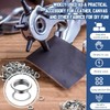 Emoshayoga Pack of 2000 Eyelets 6 mm for Eyelet Pliers