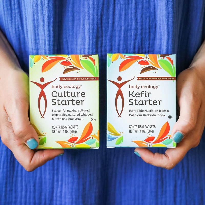 Body Ecology Kefir Starter | Nutritious Probiotic Drink | Aids