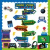 Video Game Theme Bulletin Board Set Directional Signs Level up