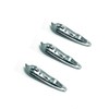 Metal Slanted Edge Nail Cutting Clippers, 3PCS Slanted Edge Nail