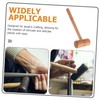 Hohopeti Wooden Jewelry Shaping Hammer Ergonomic Mallet for Jewelry Repair
