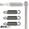 Birdgo 10 x Standard Stainless Steel Springs for Bird Post