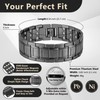 Feraco 3X Strength Titanium Magnetic Bracelets for Men,Carpal Tunnel Lymphatic