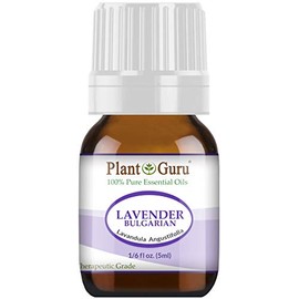 Lavender Essential Oil 5 ml. (Bulgarian) 100% Pure Natural Undiluted Therapeutic Grade for Skin, Body and Hair Growth, Aromatherapy Diffuser, Great for Relaxation and Calming.